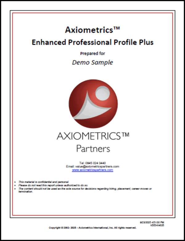 Enhanced Professional Profile Plus